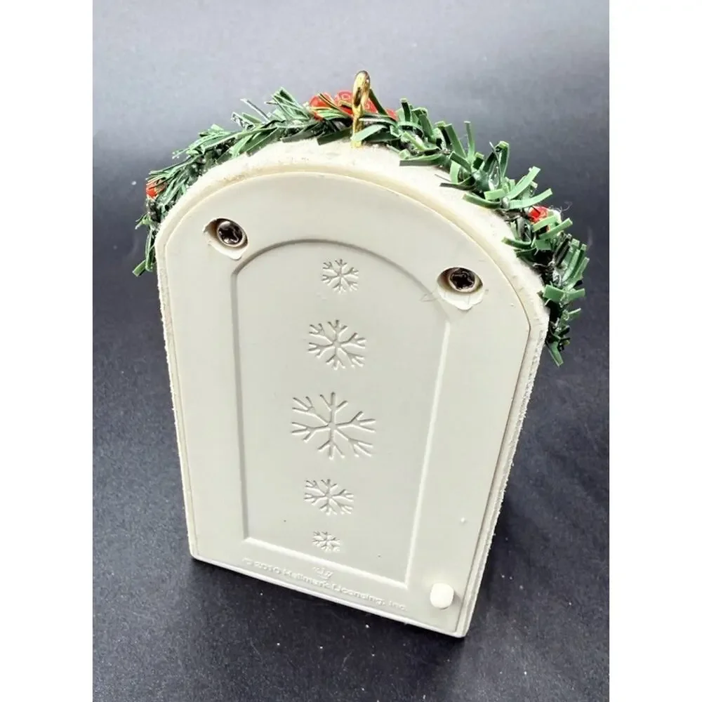 Hallmark Letters For Santa Cards Envelopes Interactive Mailbox Ornament EUC Lo16